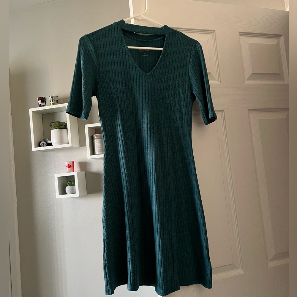 Medium turquoise casual dress